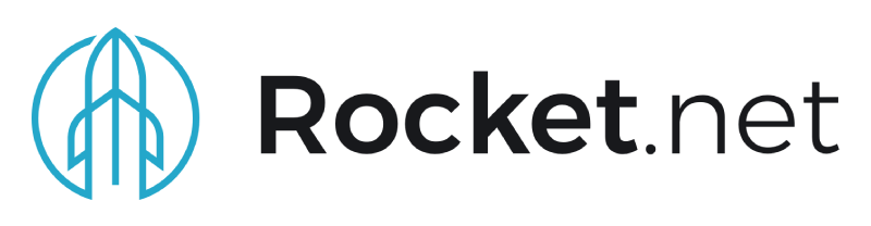 Logo for Rocket.net WordPress Hosting Services